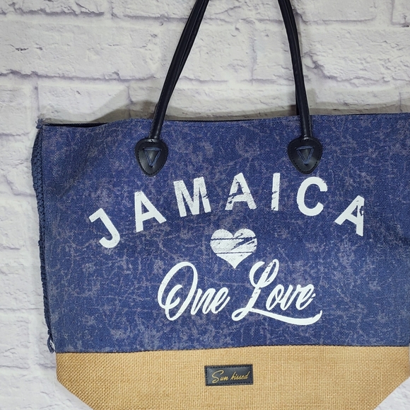 Jamaica Beach Bags/Shoulders Bag, Wrist Bag/ New No Tag - Picture 2 of 15